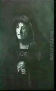 Portrait Of Rembrandt's Mother by Ferdinand Bol