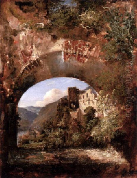 Blick Von Der Burg Rheinstein Auf St. Goar - view 1
