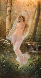 Nude In A Forest Clearing Nude In A Forest Clearing