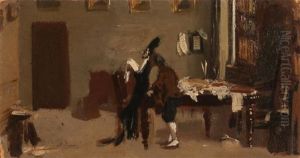 L'avvocato Azzeccagarbugli by Giovanni Boldini