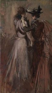 Le Due Amiche by Giovanni Boldini