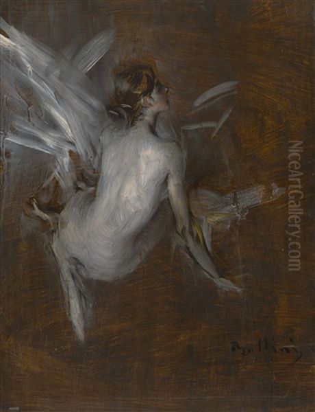 Nude Model (recto); Caleche (verso): A Double-sided Work - view 1