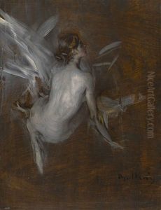 Nude Model (recto); Caleche (verso): A Double-sided Work
