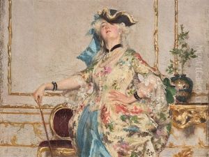 Elegant Woman"s Portrait