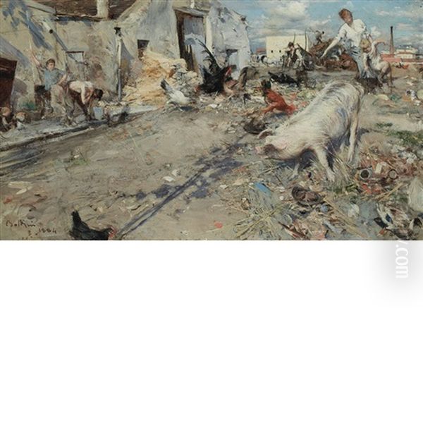 Farmyard - view 1