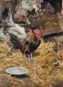 Coq Et Poules by Giovanni Boldini