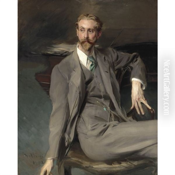 Portrait Of The Artist Lawrence Alexander (peter) Harrison - view 1
