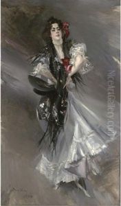 La Danzatrice Spagnola - Portrait Of Anita De La Feria by Giovanni Boldini