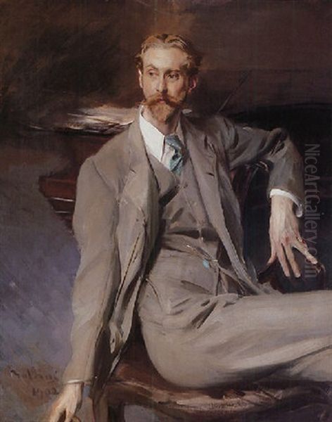 Portrait Of The Artist: Lawrence Alexander Peter Harrison - view 1