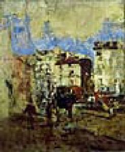 Attelage Place Pigalle by Giovanni Boldini