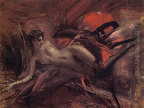 Reclining Nude - view 1