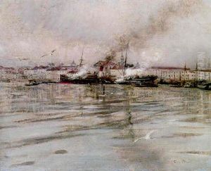 Vue De Venice by Giovanni Boldini