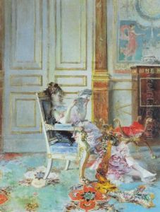 Jeune Femme Lisant by Giovanni Boldini