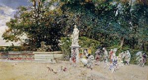Noonday Promenade: Versailles by Giovanni Boldini