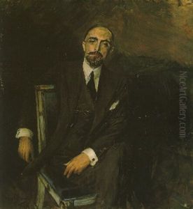A Portrait Of Count Carlo Sforza