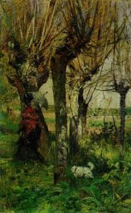 Una Passeggiantina Nel Pomeriggio by Giovanni Boldini