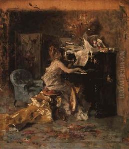 The Recital by Giovanni Boldini