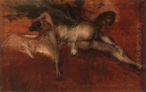 Nudo Di Donna Sdraiato by Giovanni Boldini