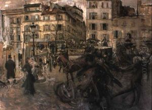 La Place Pigalle by Giovanni Boldini