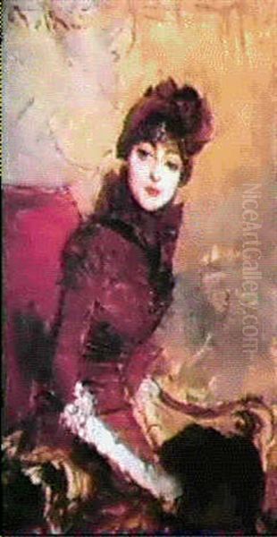 Jeune Femme Assise - view 1