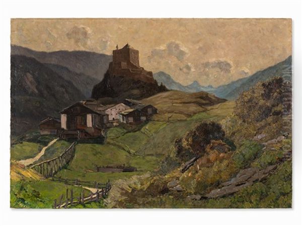 Castle Tarasp In Engadin - view 1