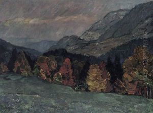 Herbstfarben by Ludwig Bolgiano