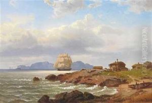 Kystlandskap by Reinholdt Fredrik Boll
