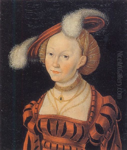Portrait Of A Young Woman - view 1