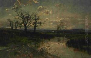 Moorlandschaft Im Spatsommer