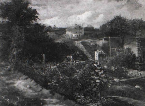 Landschaft Mit Steingebauden - view 1
