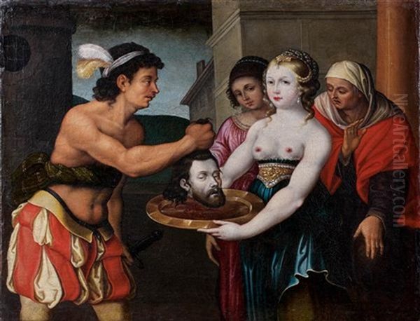 Salome Recevant La Tete De Saint Jean Baptiste - view 1