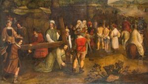 Kreuztragung Christi by Nicolas Bollery