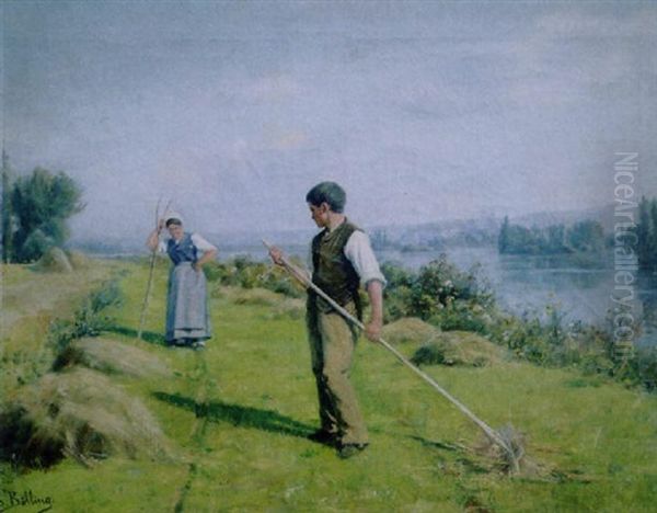 Scene De Fenaison - view 1