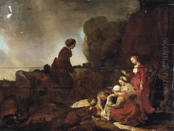 The Finding Of The Infant Moses By Pharaoh's Daughter - view 1