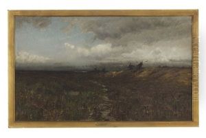 Storm Clouds Over The Marsh by M. de Forest Bolmer