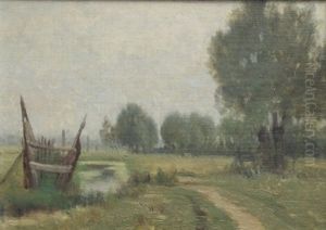 Near Long Beach, Gloucester by M. de Forest Bolmer
