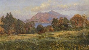 Paesaggio Verso Stresa by Luigi Bolongaro