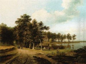 A Wooded Landscape A Wooded Landscape