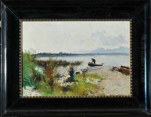 Fischer Am Chiemsee by Carl Bolze