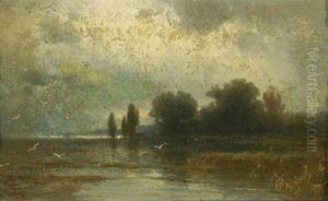 Flussauen by Carl Bolze