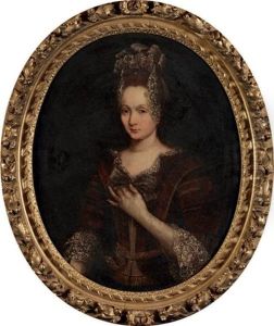 Portrait De Jeune Femme A La Coiffe De Dentelles
