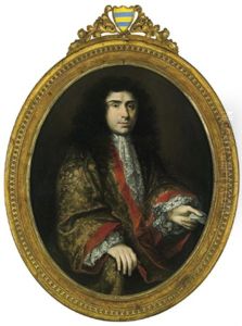 Bildnis Eines Edelmannes, Der Einen Brief In Handen Halt by Sebastiano Bombelli