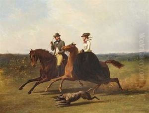 Galant Par Pa Ridetur by Karel Frederik Bombled