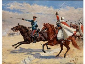 Die Attacke by Louis Bombled