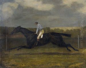 Jockey Im Galopp by Louis Bombled