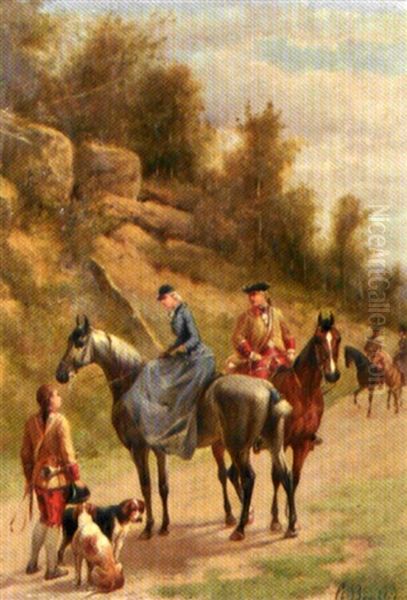 Scene De Chasse A Courre - view 1