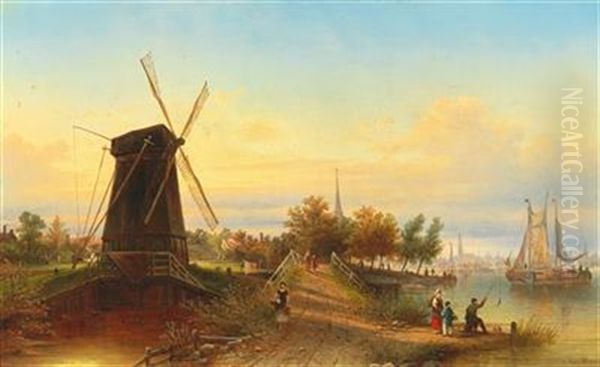 Watermill Near Amsterdam - view 1
