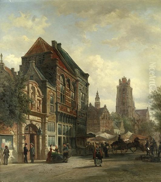 Street Scene, Dordrecht - view 1