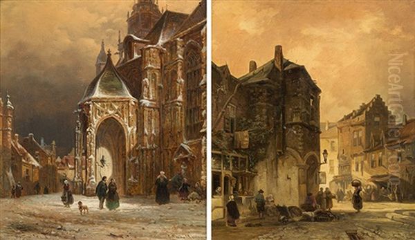 Counterparts: The Church In Nijmegen / Dutch Townscape - view 1
