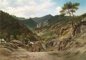 Die Klausen In Modling Bei Wien 1888